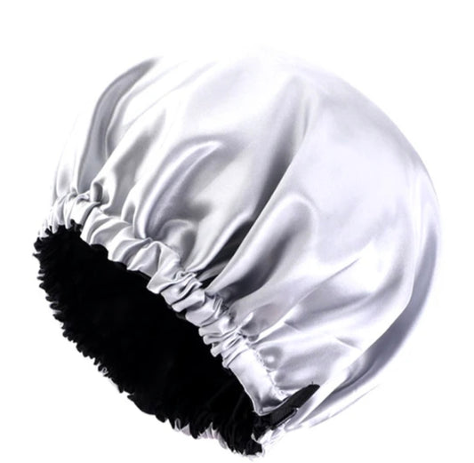 Satin Reversible Sleep Bonnet | Adjustable & Double-Layered
