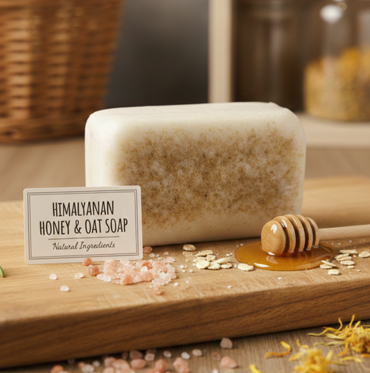 🍯 Himalayan Salt, Honey & Oat Gentle Bar